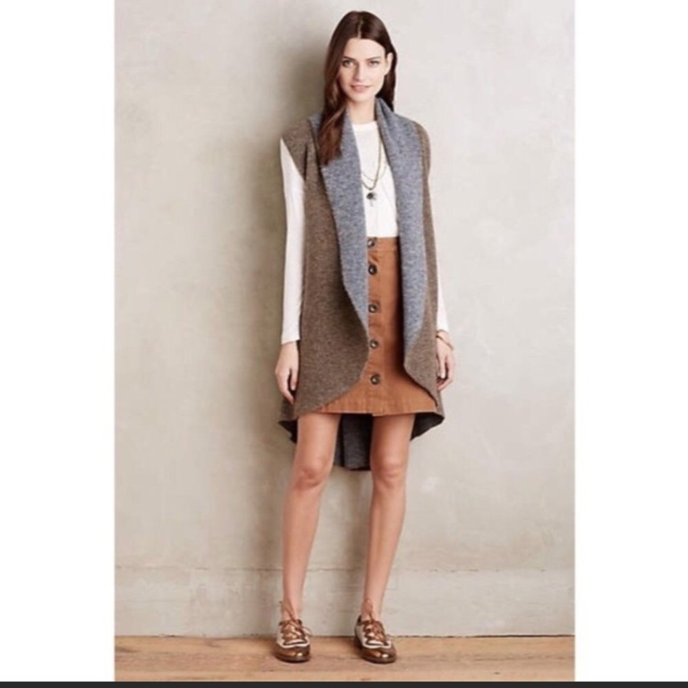 Anthropologie Moth Avalee vest